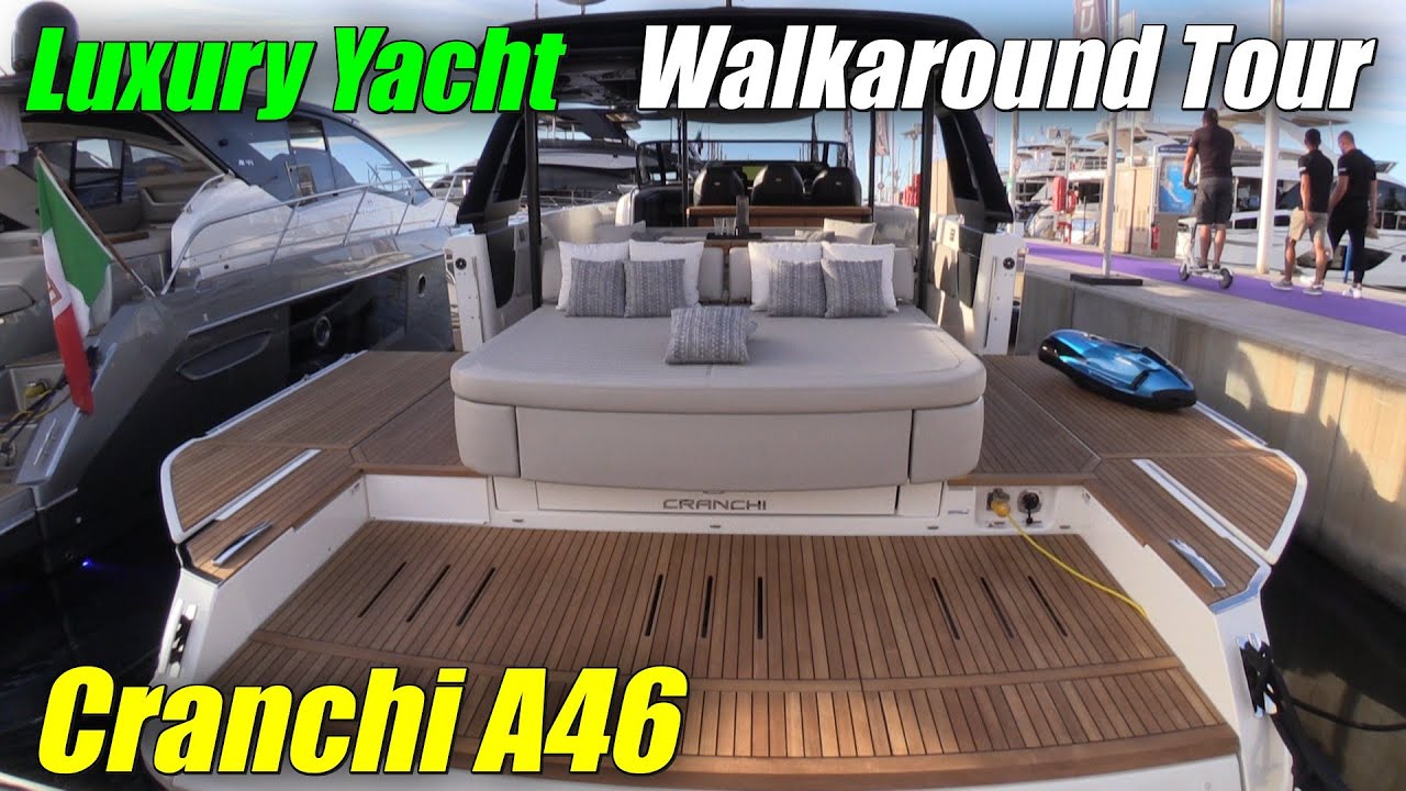 Luxury Tender ! 2023 Cranchi A46