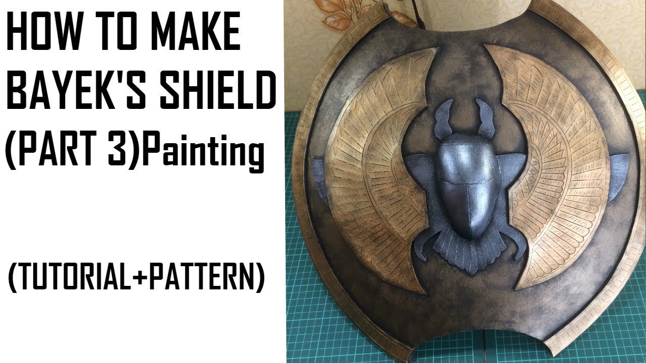 Assassin's creed Origins Bayek's SHIELD. How to make (PART 3)