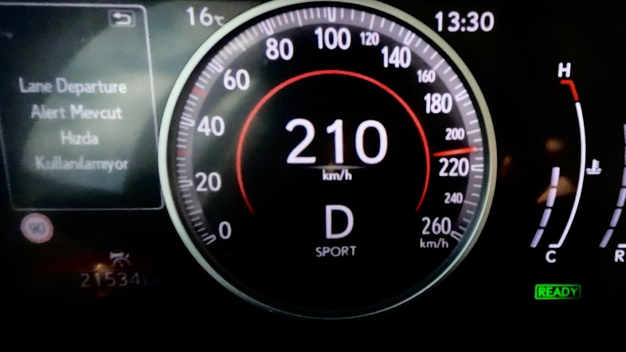 2023 Lexus RX 350h 0-210 Kmh: TOP SPEED