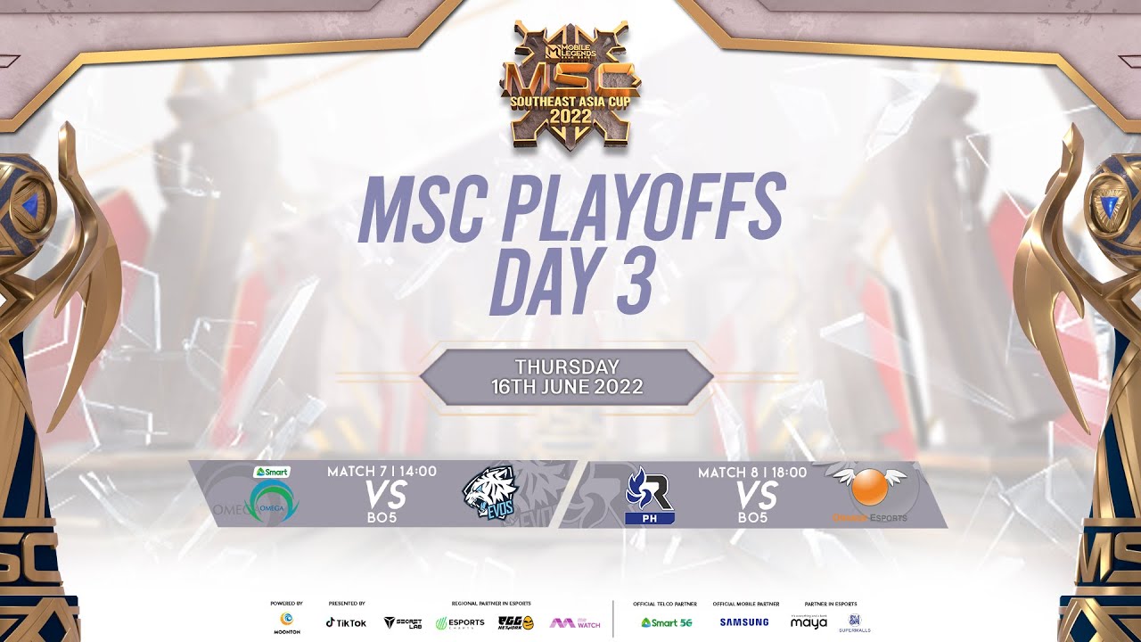 MSC 2022 D3 Playoffs RSG PH vs ORANGE ESPORTS Game 1