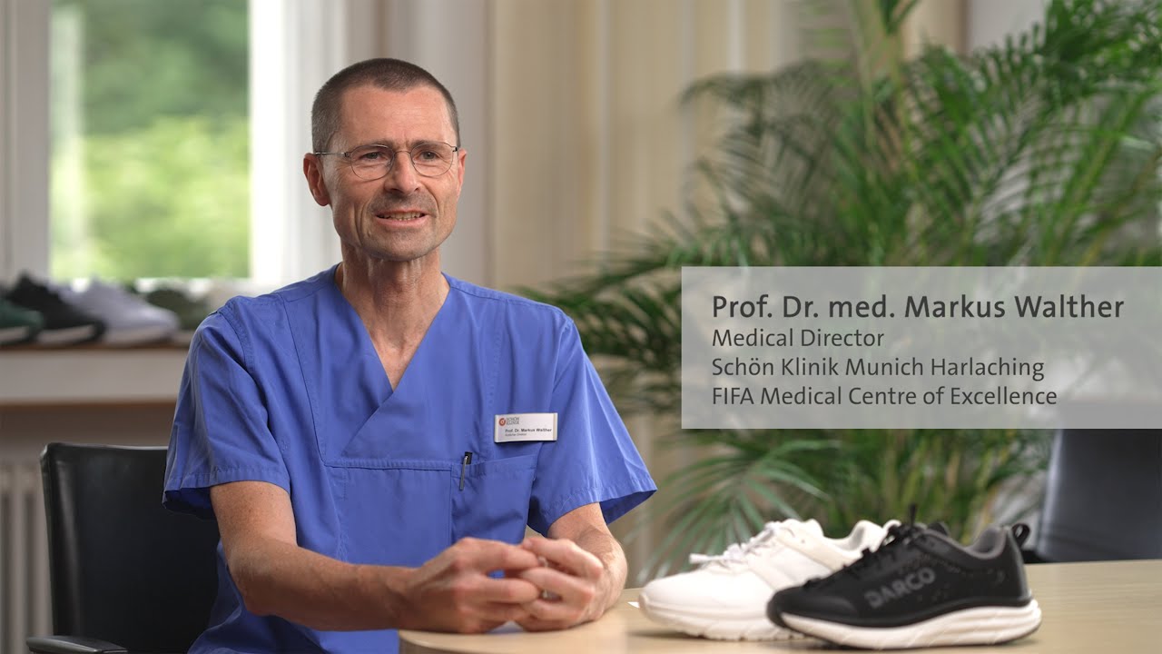 Prof Dr Markus Walther about the Movilo® comfort shoe