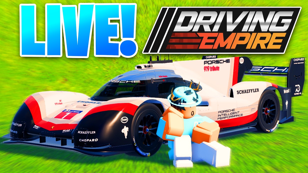 🔴PLAYING DRIVING EMPIRE WITH VIEWERS🔴ROBUX GIVEAWAY AT 75K SUBS!