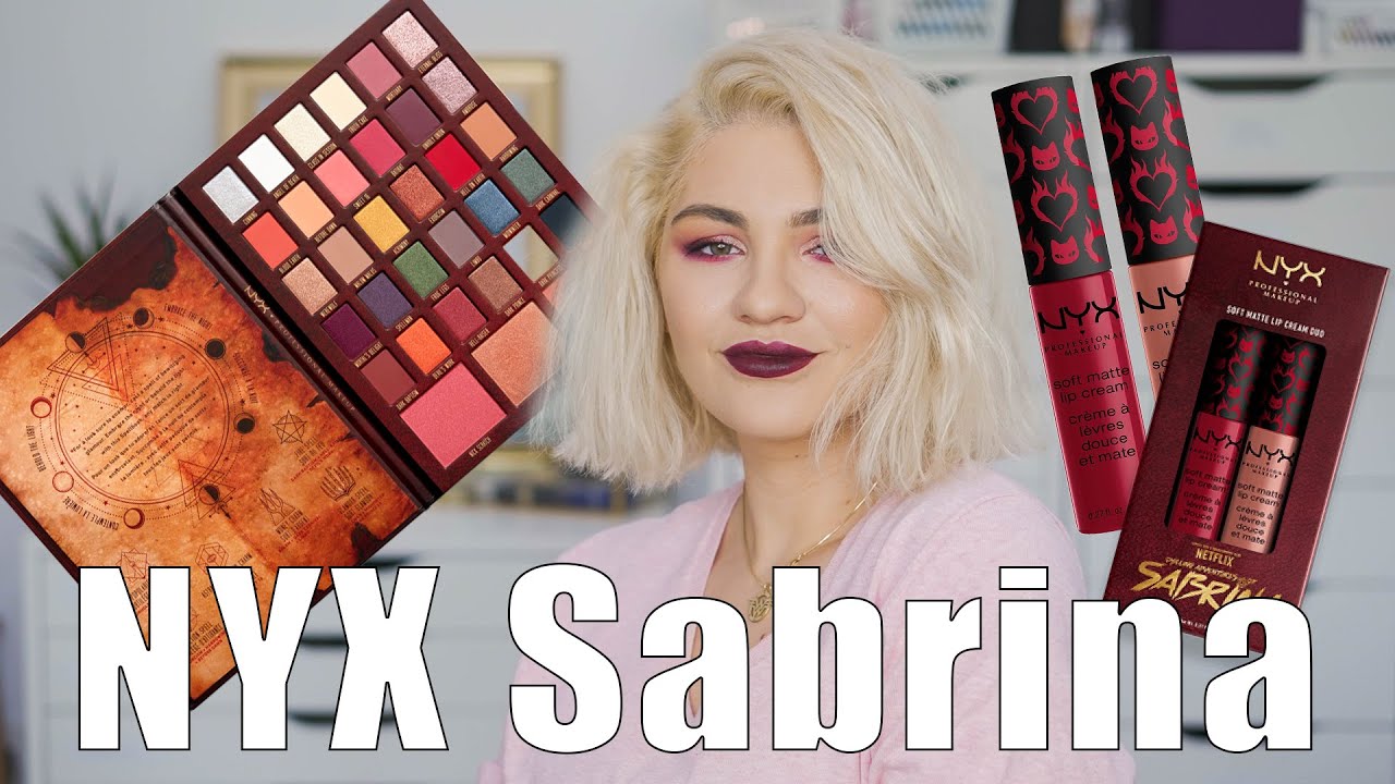Machiaj cu paleta NYX Sabrina