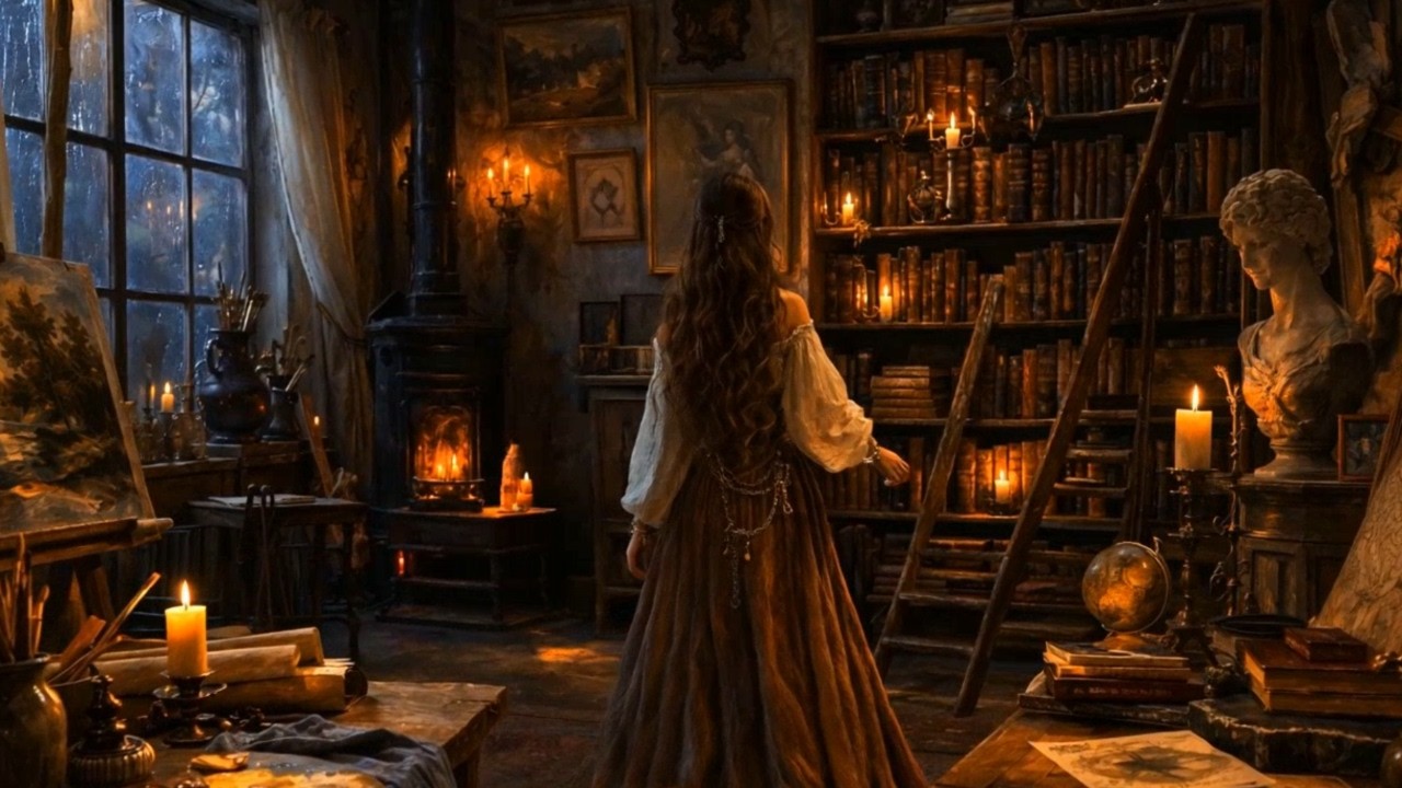 Visual Poems - Paris - The Rainy Atelier: A Painter's Solitude (Official Music Video)