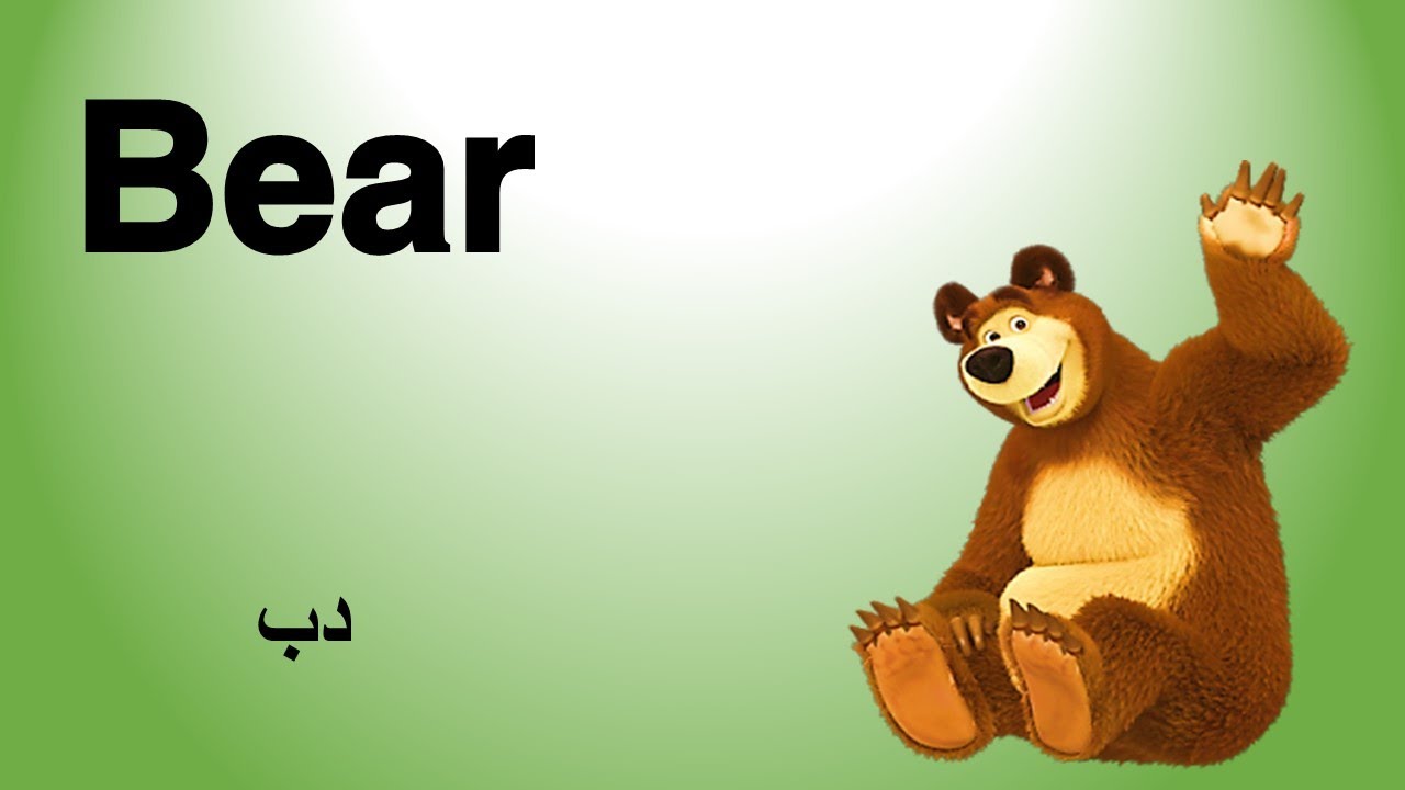 الحيوانات باللغة الأنجليزية Names of animals in English and Arabic