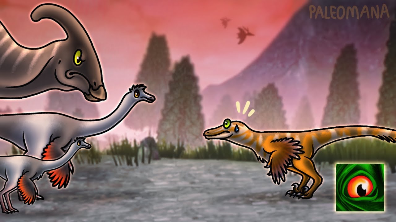 Path of Titans Player Tries... The Cursed Dinosaur Isle! - Velociraptor Gameplay