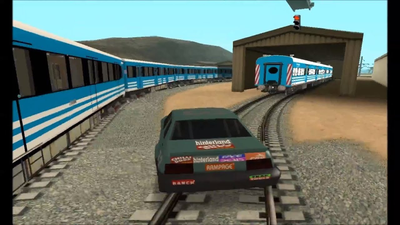 Conduciendo un CSR sin parar en ninguna estación --- Trenes Argentinos GTA