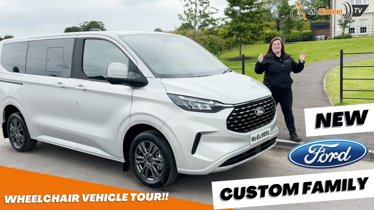 New Ford Custom Tourneo Family WAV - Wheelchair Accessible Vehicle Tour