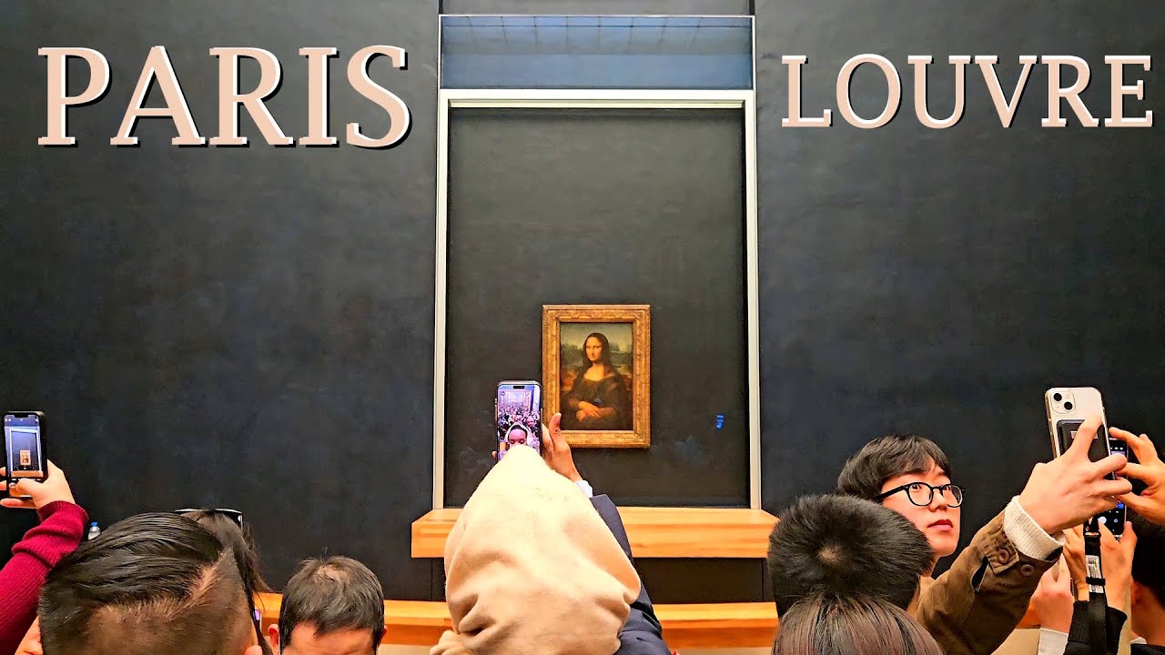 [4K] ПАРИЖ 🇫🇷 ФРАНЦИЯ | Исследование сокровищ Лувра и прогулки по прекрасным местам