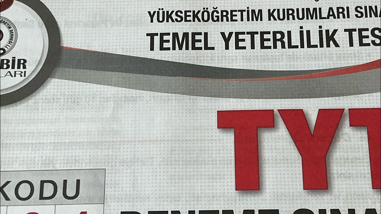 ÖZDEBİR TÜRKİYE GENELİ #4 DENEME SINAVI YORUMLARIM #mezun #yks #özdebirtyt #reklam