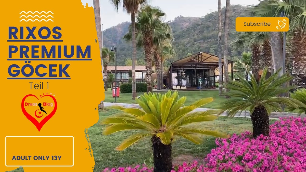 💕 Türkei - Rixos Premium Göcek - Adult Only (ab 13 Jahre) - Dreas Blog (Teil 1) ⭐️⭐️⭐️⭐️⭐️ 💕