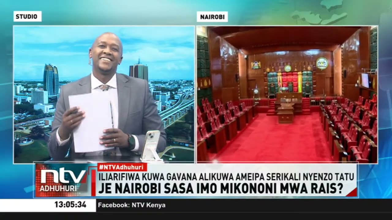 Sakaja kuhutubia bunge la kaunti ya Nairobi, akana kumpa Ruto utawala wa jiji