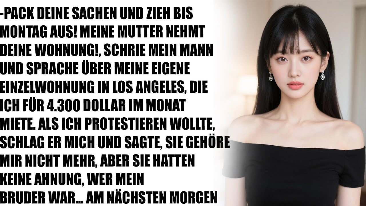 Packt eure Sachen! Meine Mutter nimmt eure Wohnung – sie wussten nicht,