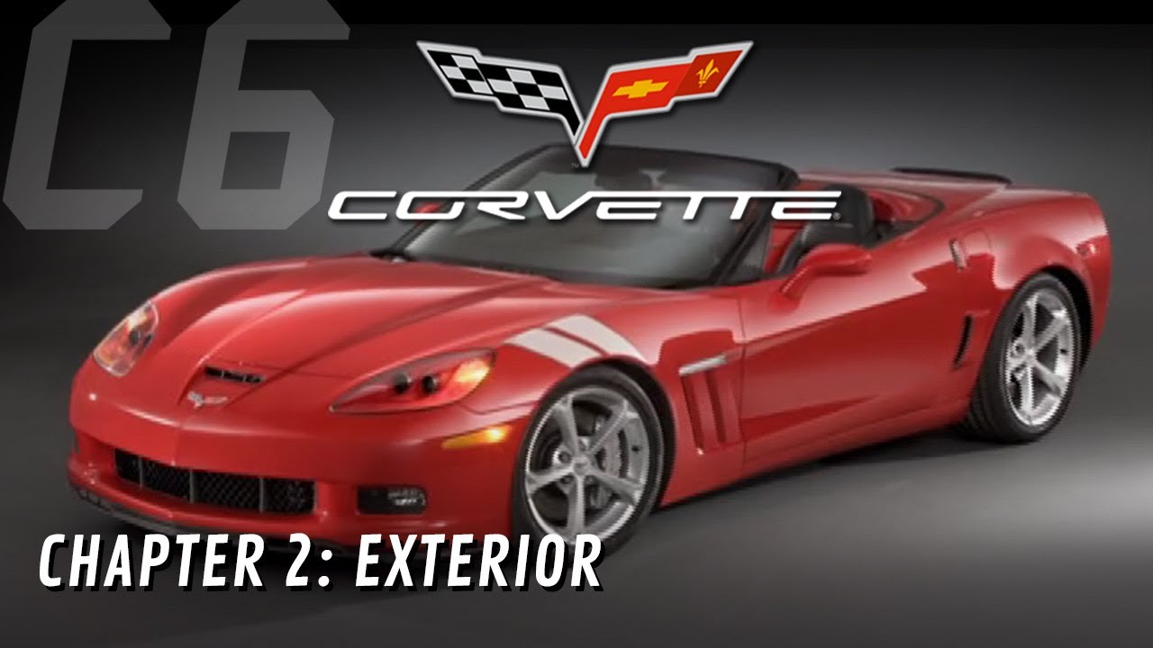 Учебный DVD по Corvette C6 | Глава 2: Внешние особенности #corvette #c6corvette #chevrolet #v8