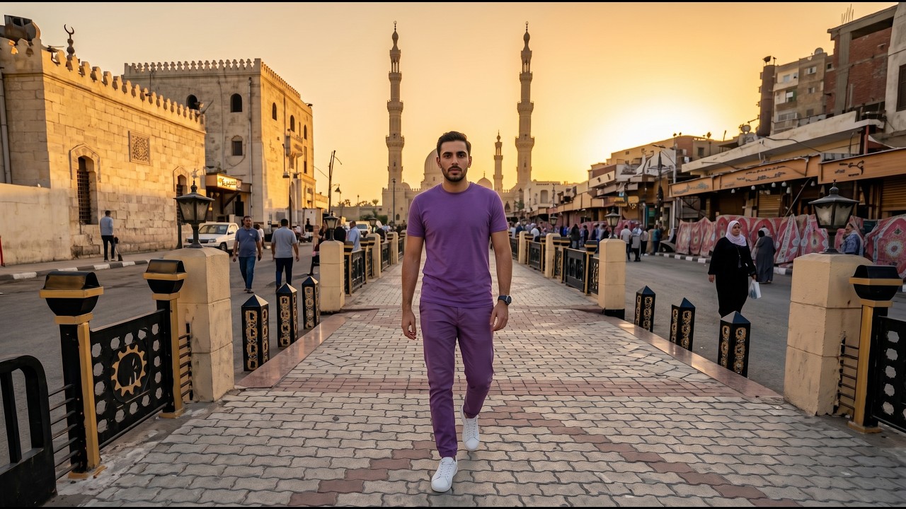 جولة في مدينة  طنطا المصرية  Tour of , Tanta Egypt