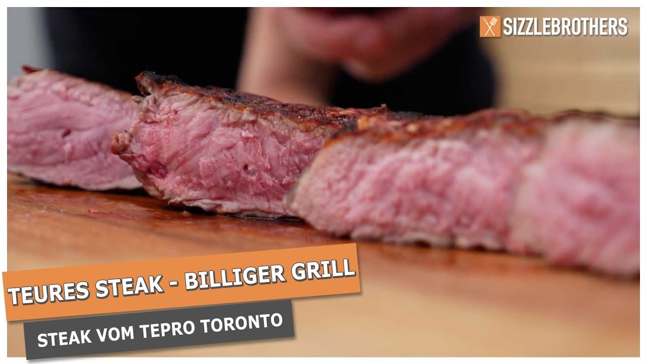 Teures Steak, billiger Grill - geht das? Steak vom Tepro Toronto