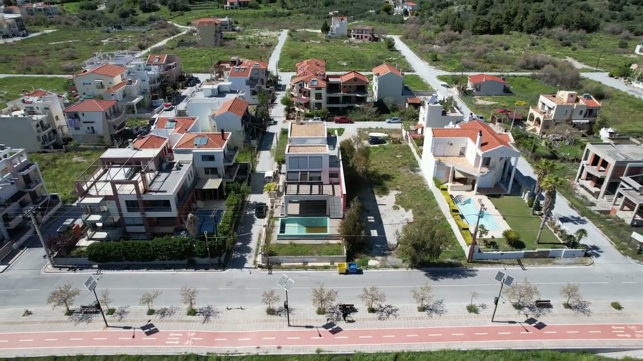 Beachfront Villa in Nees Pagases, Volos, Greece.