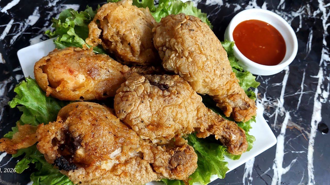 Crispy Fried Chicken (Restaurant style)