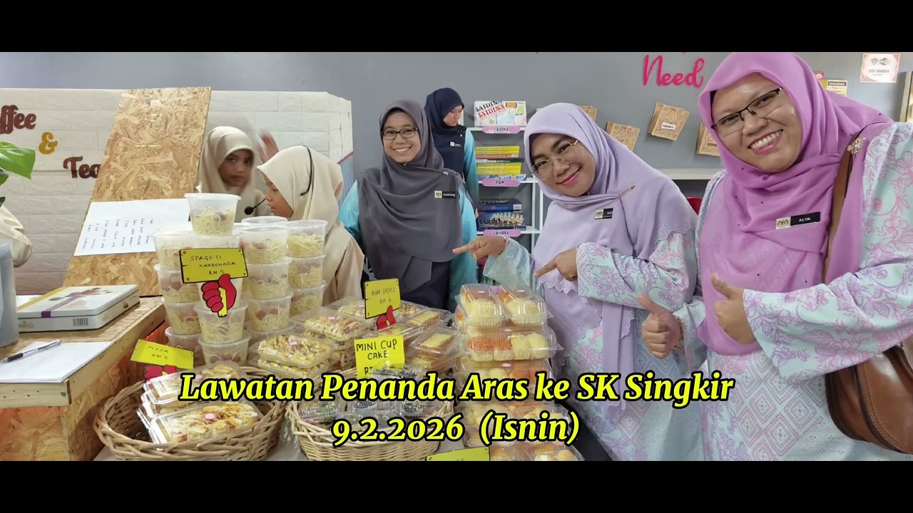 Lawatan Penanda Aras ke SK Singkir pada 9.2.2026 (Isnin)