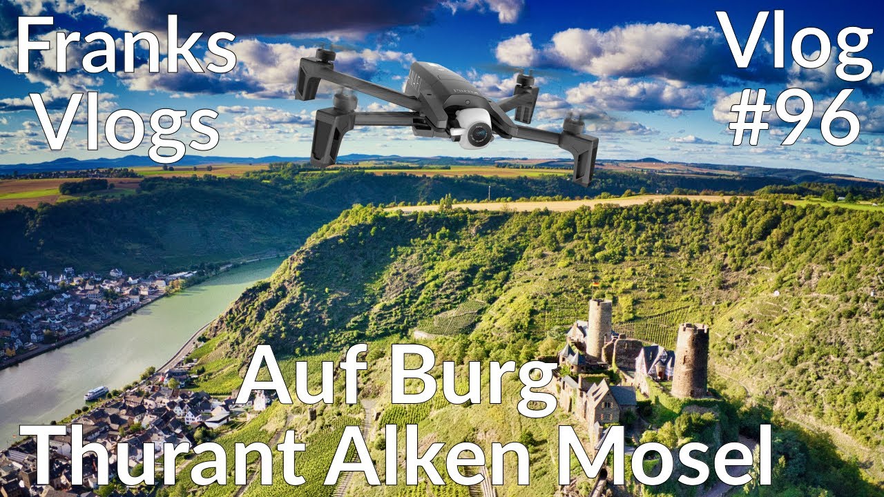 Besuch auf Burg Thurant Alken Mosel Castle Thurant Germany Parrot Anafi Canon EOS m50 Vlog#96