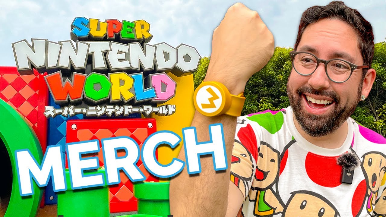 NEW Merchandise in Super Nintendo World at Universal Studios Japan!