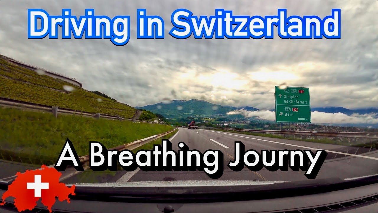 DRIVING IN SWITZERLAND , A Breathtaking Journey 4K