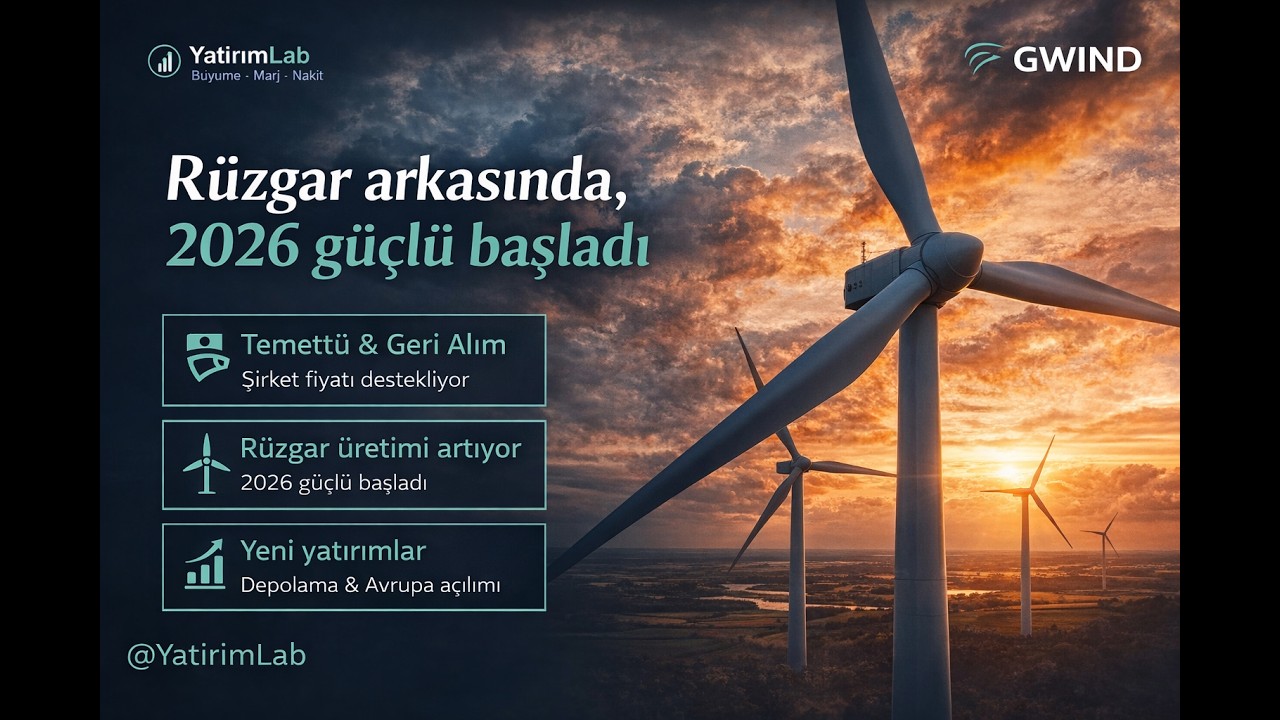 GWIND: R&uuml;zgar arkasında! 2026 g&uuml;&ccedil;l&uuml; başladı!