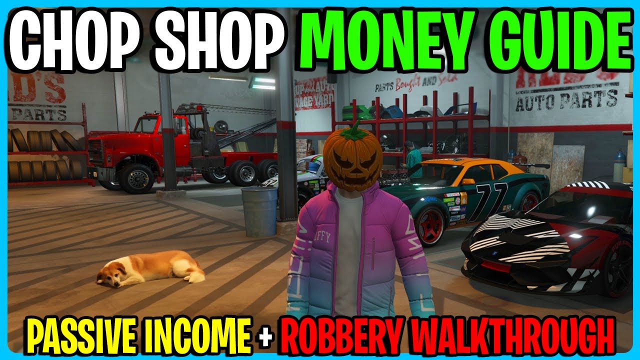 GTA Online SALVAGE YARD Money Full Guide - GTA 5 Online CHOP SHOP Business Guide