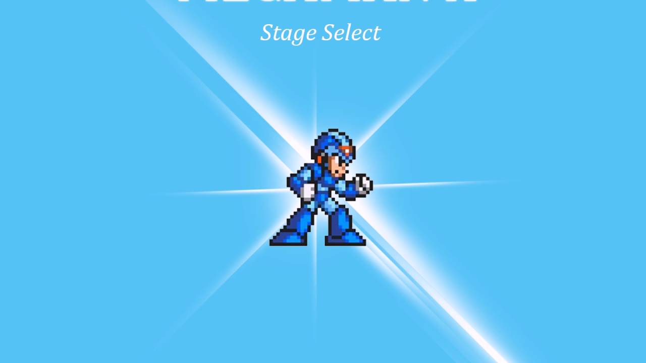 Megaman X Stage Select Heavy metal Cover