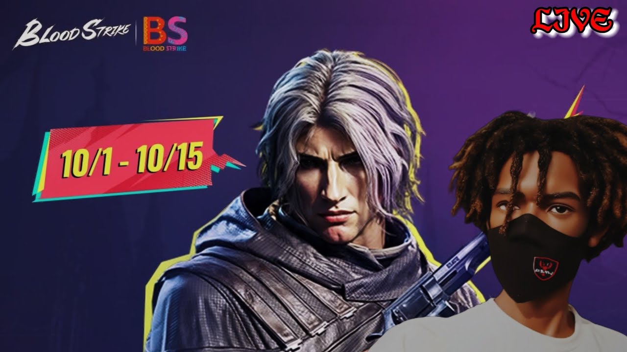 🔴 Blood Strike GRINDING RANKS LIVE 🥷 #2 #BSMJ