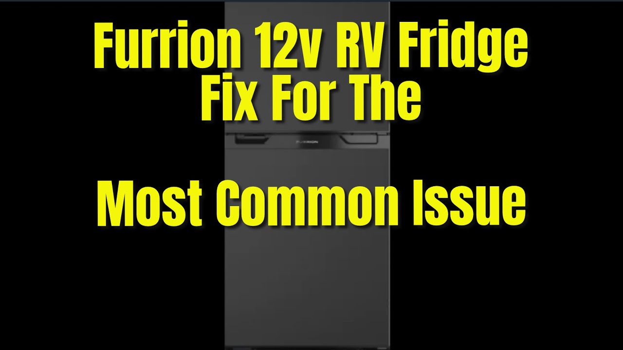RV TIPS: Furrion 12v RV Fridge Hack