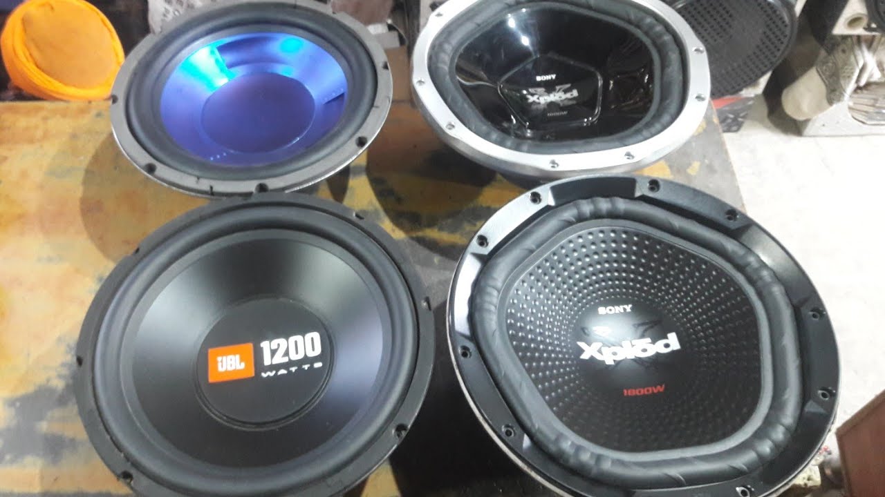 SONY JBL HAND MADE SUB WOOFERS