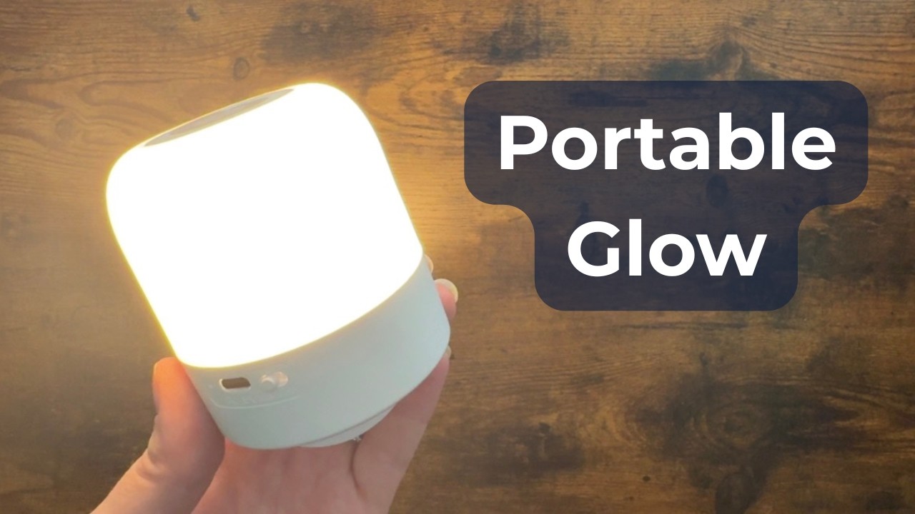 Portable Nightlight - Variable Brightness, Easy Touch