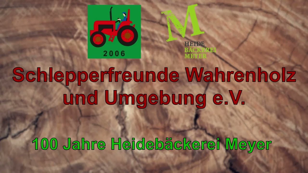 100 Jahre Heidebäckerei Meyer 2025 - Rogen Dreschen - Schlepperfreunde Wahrenholz