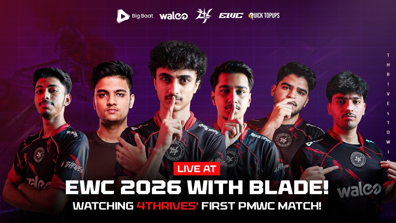 LIVE IRL at EWC 2026 with Blade! Watching 4Thrives' First PMWC Match!