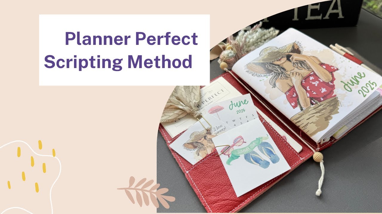 Planner Perfect Scripting Method and my Weekly Planning
