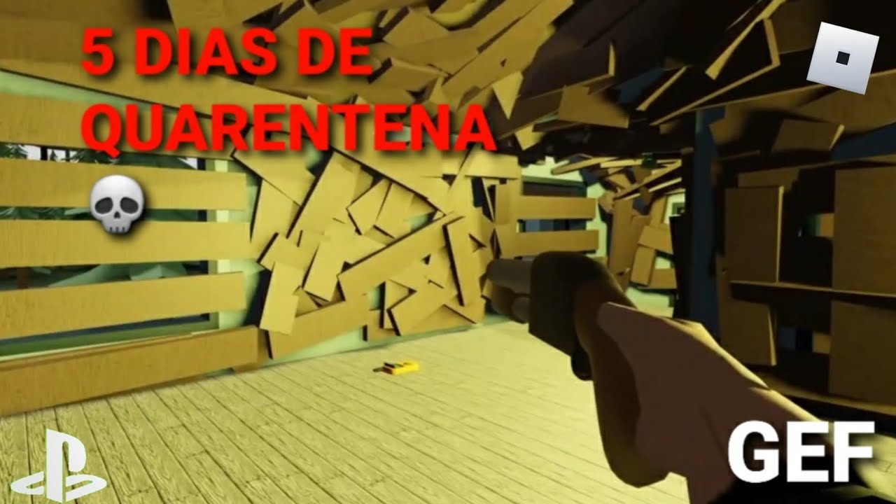 PASSEI 5 DIAS SEM SAIR DA MINHA BASE | Roblox GEF