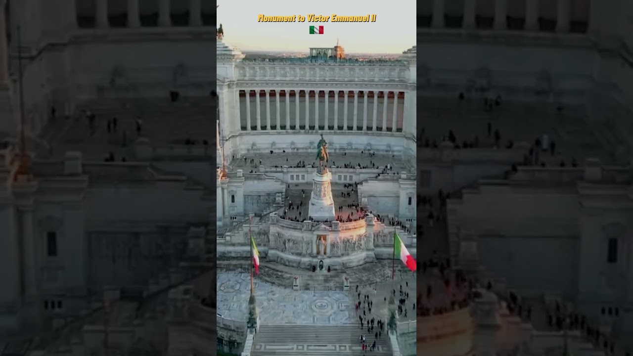 Monument to Victor Emmanuel II 🇮🇹 | Rome&rsquo;s Grand Altar of the Fatherland #italy #travel