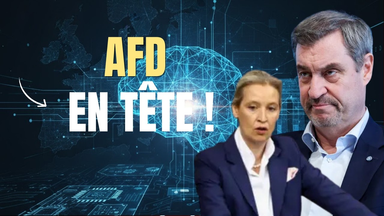 Söder sous le choc : l’AfD arrive en tête en Bavière – ce n’est que le début !