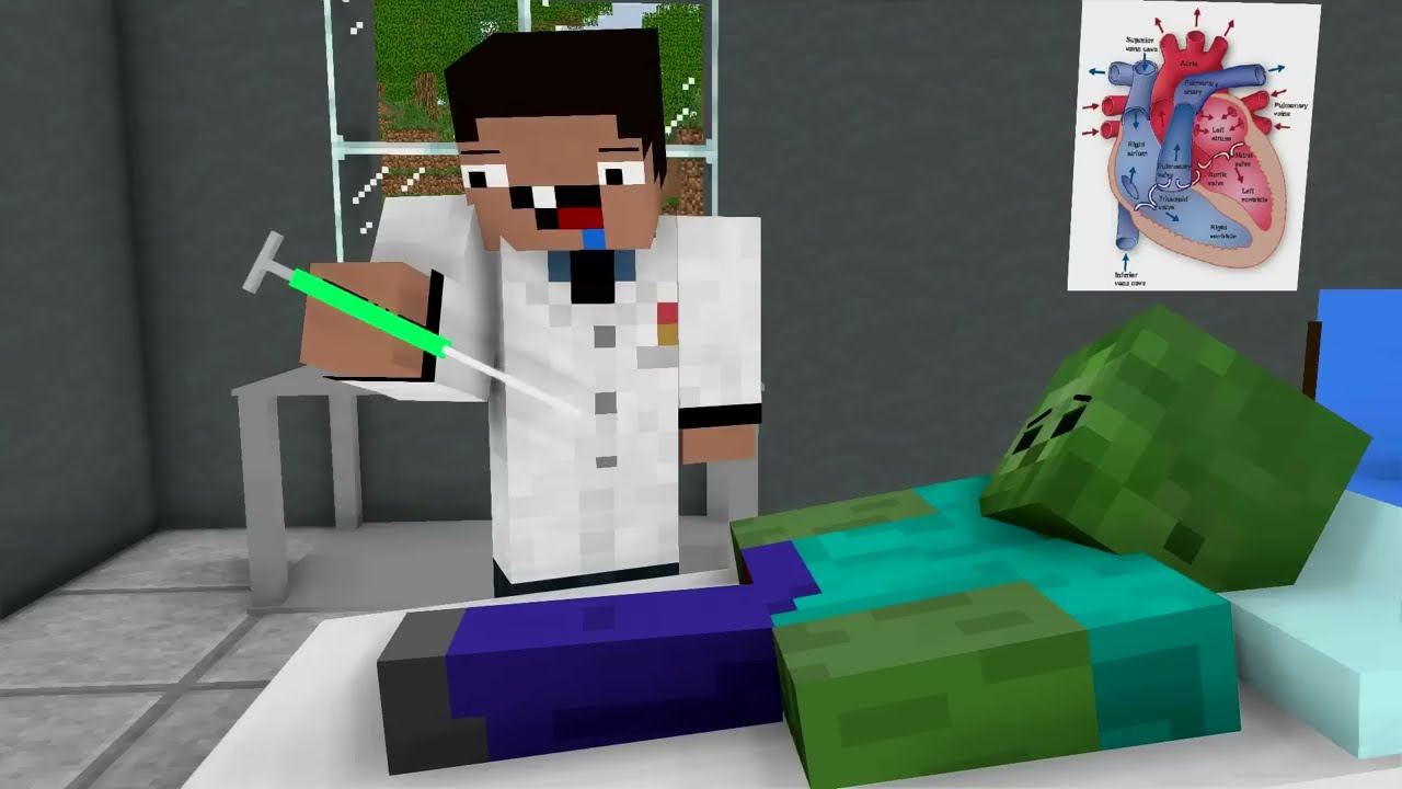 Dr. Noob Life - Operation 1 - Craftronix Minecraft Animation