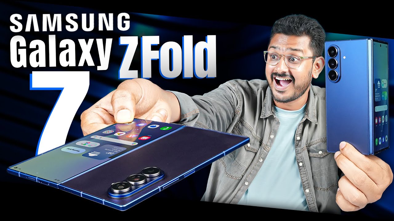 Thinnest Ever🤯 Samsung Galaxy Z Fold7 Unboxing in ಕನ್ನಡ⚡Snapdragon 8 Elite, LTPO AMOLED 2X, 4400mAh
