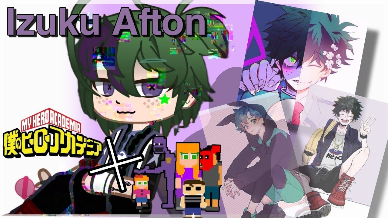 Afton Family reacts to Izuku Afton//part 2// /MHA × Afton Family//•{r@bb!t_g£!t€h}•
