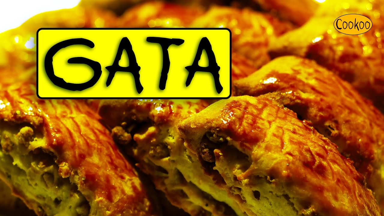 GATA, Armenian Pastry with Walnut and Cardamom