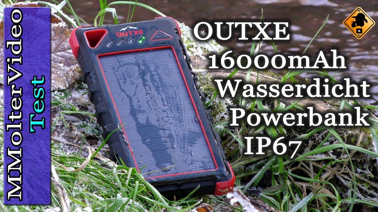 OUTXE 16000mAh  Powerbank - Extremtest von MMolterVideo