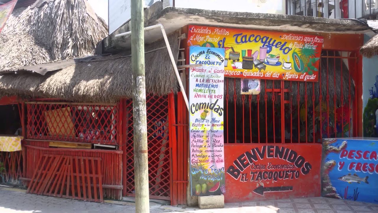 Food from Tulum (Quintana Roo) Mexico - 2015