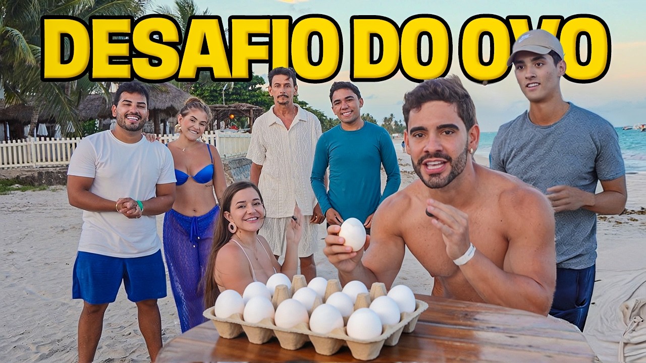 Brincadeira do OVO! S&oacute; joga quem acertar!