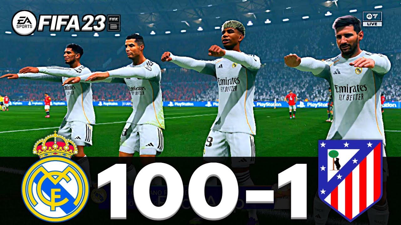 FIFA 23 — МЕССИ, РОНАЛДУ, МБАППЕ, НЕЙМАР, ВСЕ ЗВЕЗДЫ | АЛЬ-НАССР 100-1 МАНЧЕСТЕР Юнайтед
