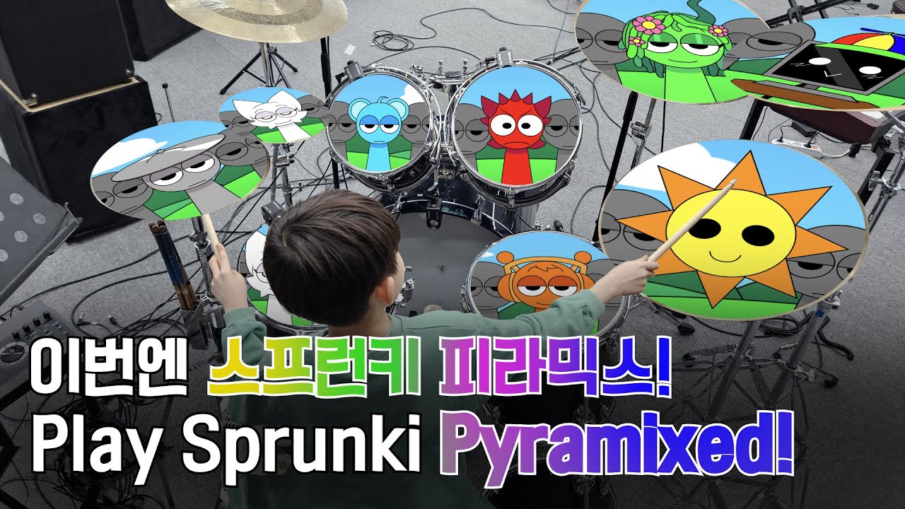[Sprunki] 스프런키 피라믹스 모드 연주하기! Playing Sprunki Pyramixed Mode!