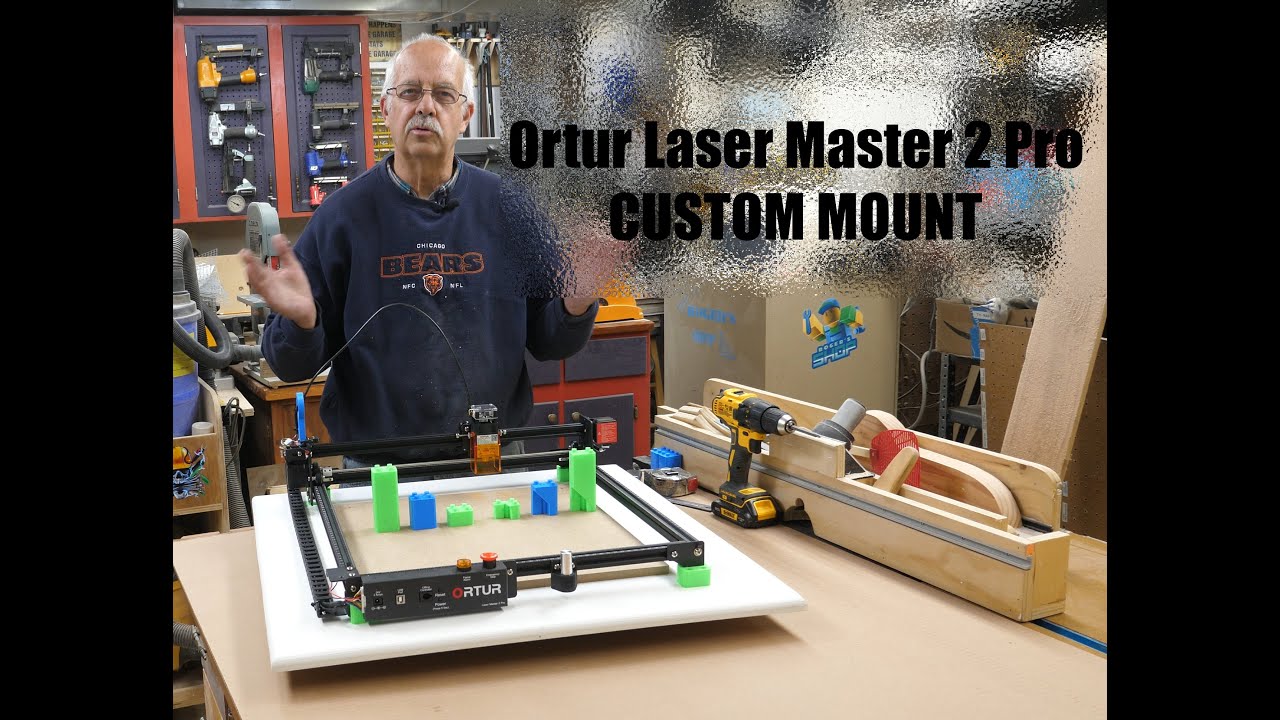 Ortur Laser Master 2 Pro Base Board Mount With Risers