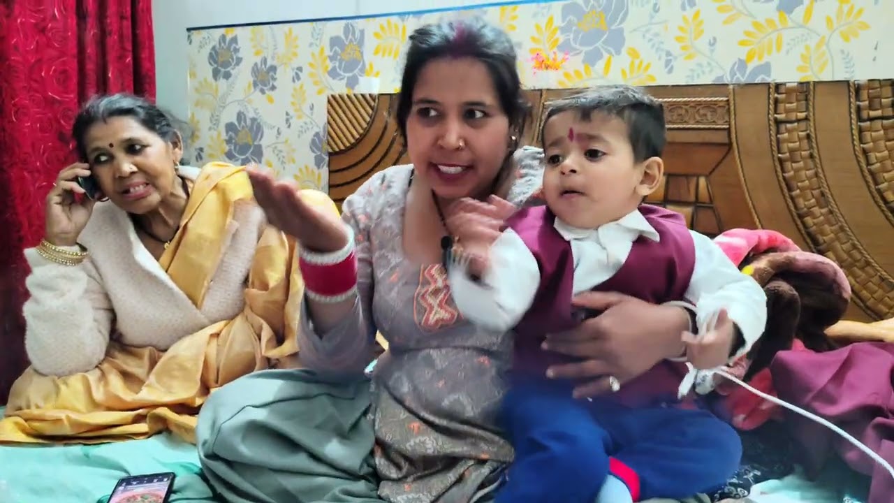 आज हम गये सगाई मे 😁#homevlog #tranding #sadhi #minivlog #onlineshopping #khana 